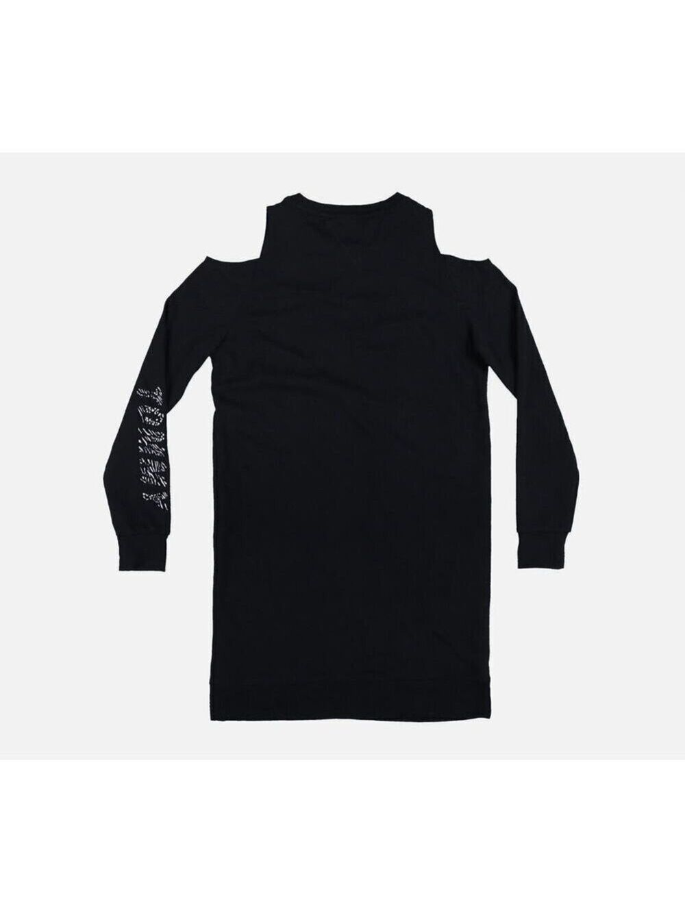 TOMMY HILFIGER SPORT WOMEN'S 2X PLUS COLD-SHOULDER LONG SLEEVE DRESS - Picture 3 of 5